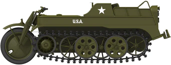Daswerk 35020 1/35 Sd.Kfz.2 kleines Kettenkrad Plastic Model Kit - Image 5