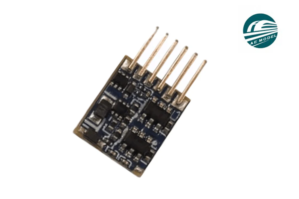 DCC Concepts AE Model Nano 6-Pin 2 Function Decoder [AED-6PDN.2]
