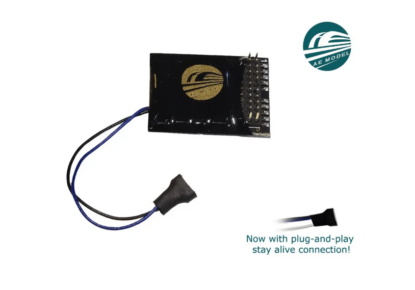 DCC Concepts AE Model PLuX-22 6 Function Decoder [AED-P22D.6]