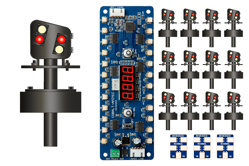 DCC Concepts Alpha Mimic 12X 4 Led UK Modern Ground Signal