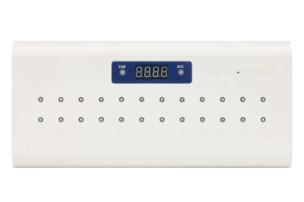 DCC Concepts Cobalt Alpha Central Integrated 12-Way Digital Switch - Image 4