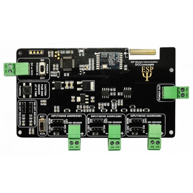 DCC Concepts DCC.ESPS.12 ESP 3-Output DCC Transmitter 4 Pack - Image 4