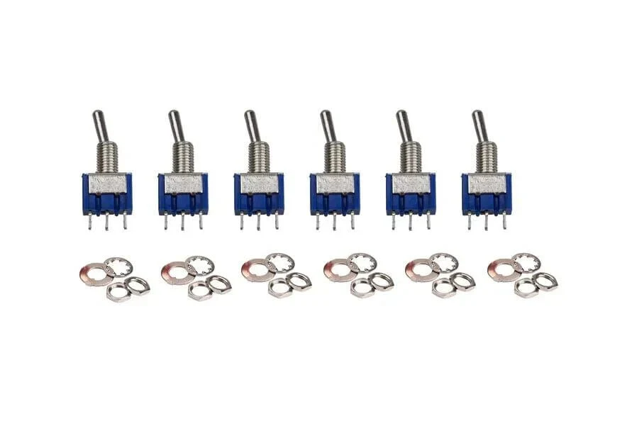 DCC Concepts DCD-ETS ESP Toggle Switch (6-Pack of On-On Toggle Switches)