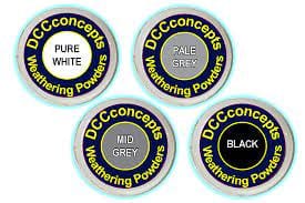 DCC Concepts DCW-GRY Weathering Set - Shades of Grey - Image 2