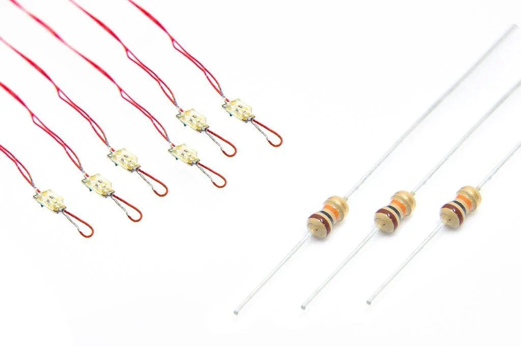 DCC Concepts LED Nanolight (W/Resistors) Signal Green (6)**