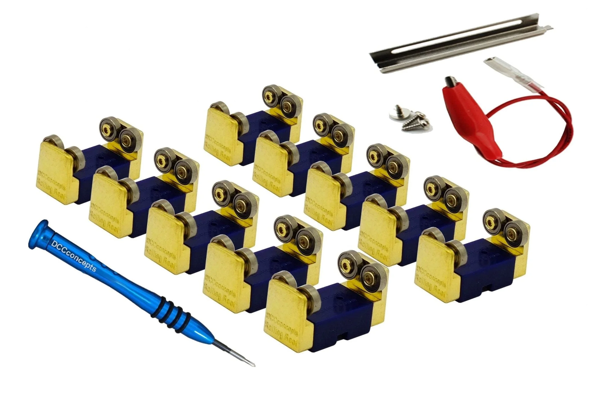 DCC Concepts Rolling Road (Universal) Premium Edition - 10 Axle [DCM-RRU.10] - Image 2