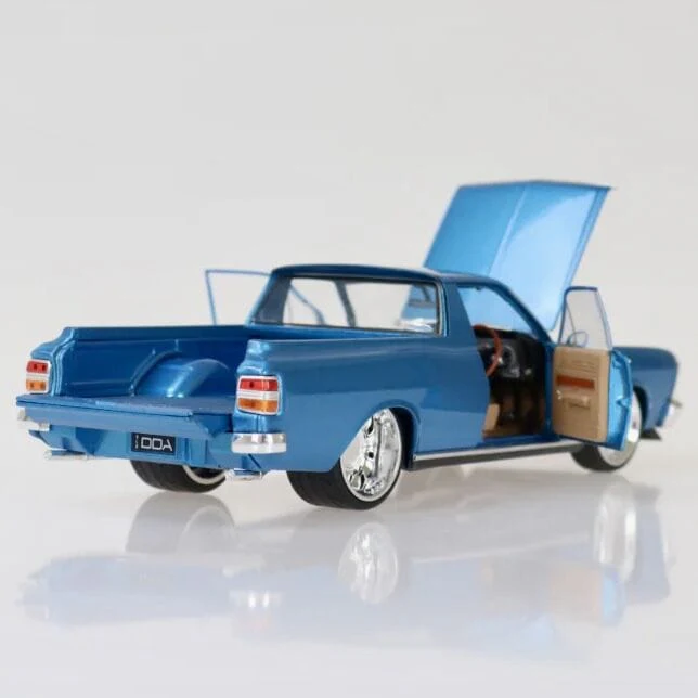 DDA 1/24 Blue XY Ford Falcon Ute Custom with Super Charged Barra Engine - Fully Detailed Diecast Model - Image 2