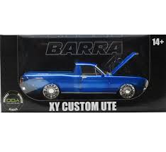 DDA 1/24 Blue XY Ford Falcon Ute Custom with Super Charged Barra Engine - Fully Detailed Diecast Model - Image 3