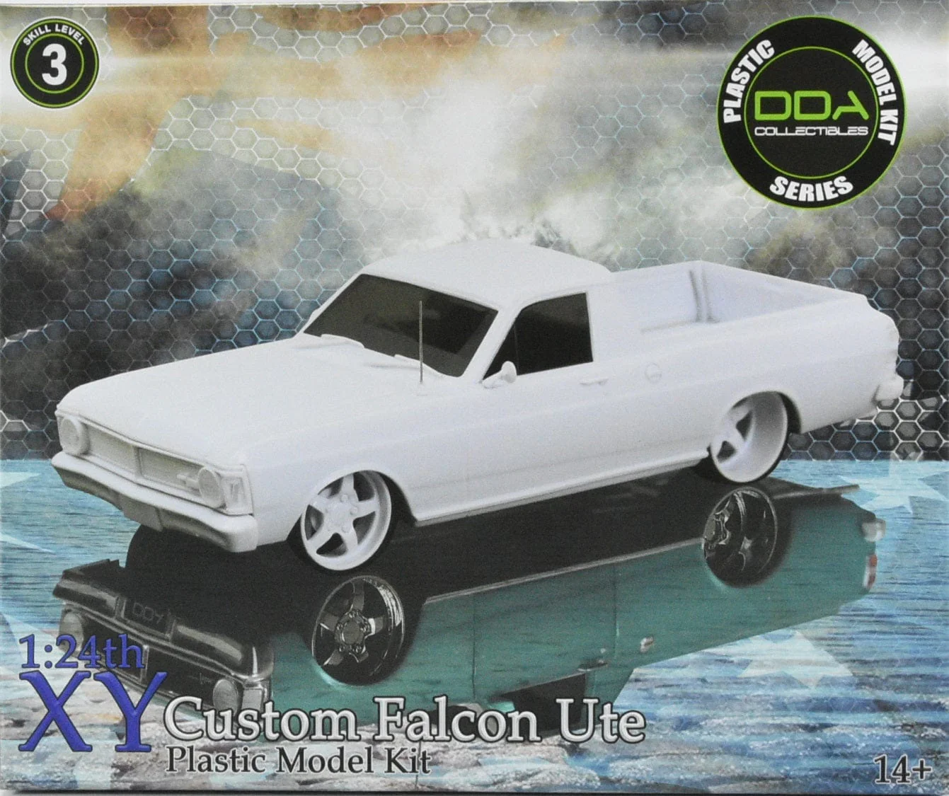 DDA 1/24 Ford XY Custom Falcon Ute Plastic Model Kit [DDA246K]