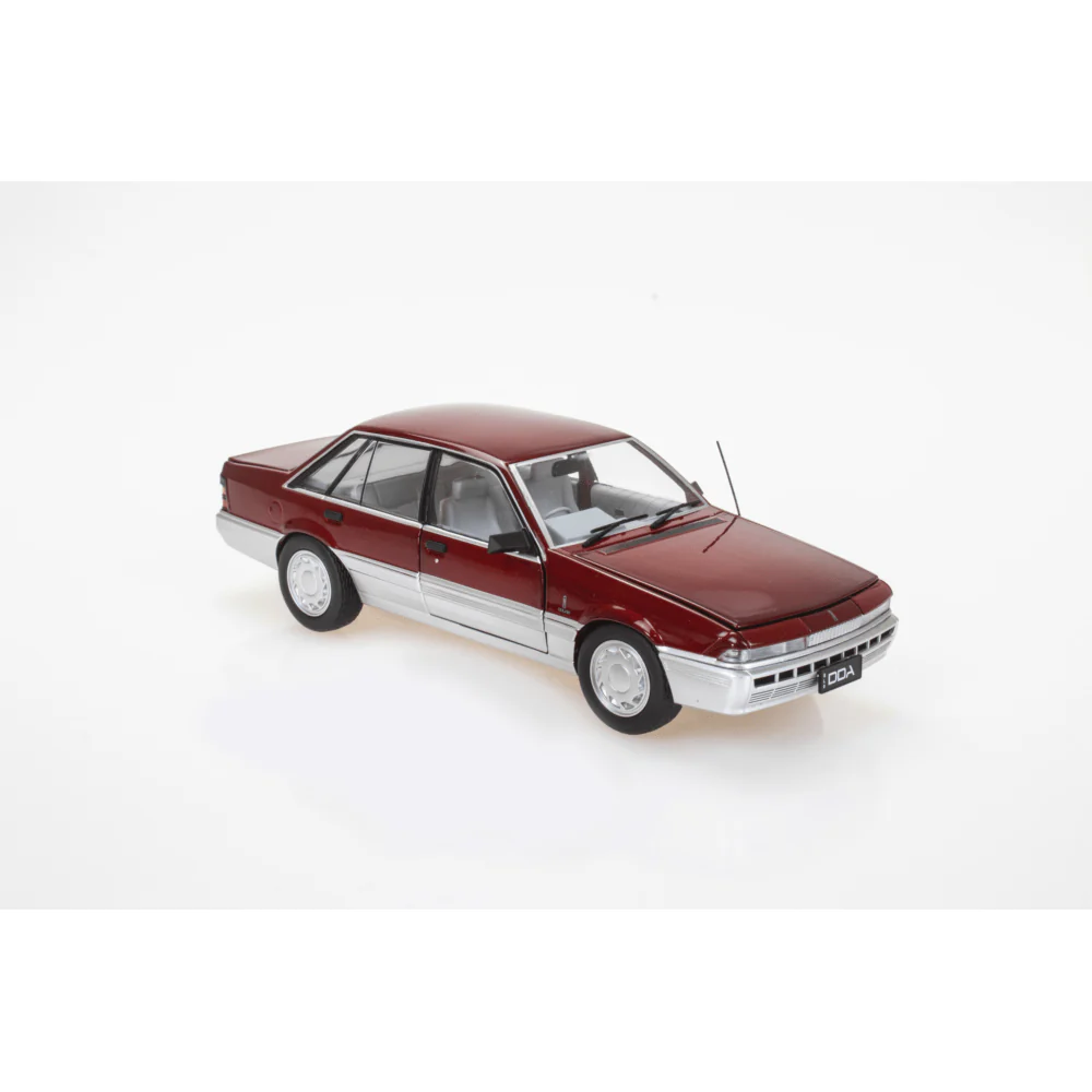 DDA 1/24 Holden VL Calais Red/Silver Diecast Model