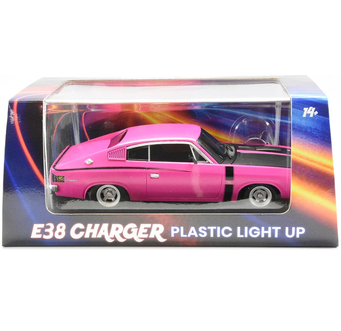 DDA 1/24 Pink Valiant Charger- Spectra Rides Light Up - Plastic