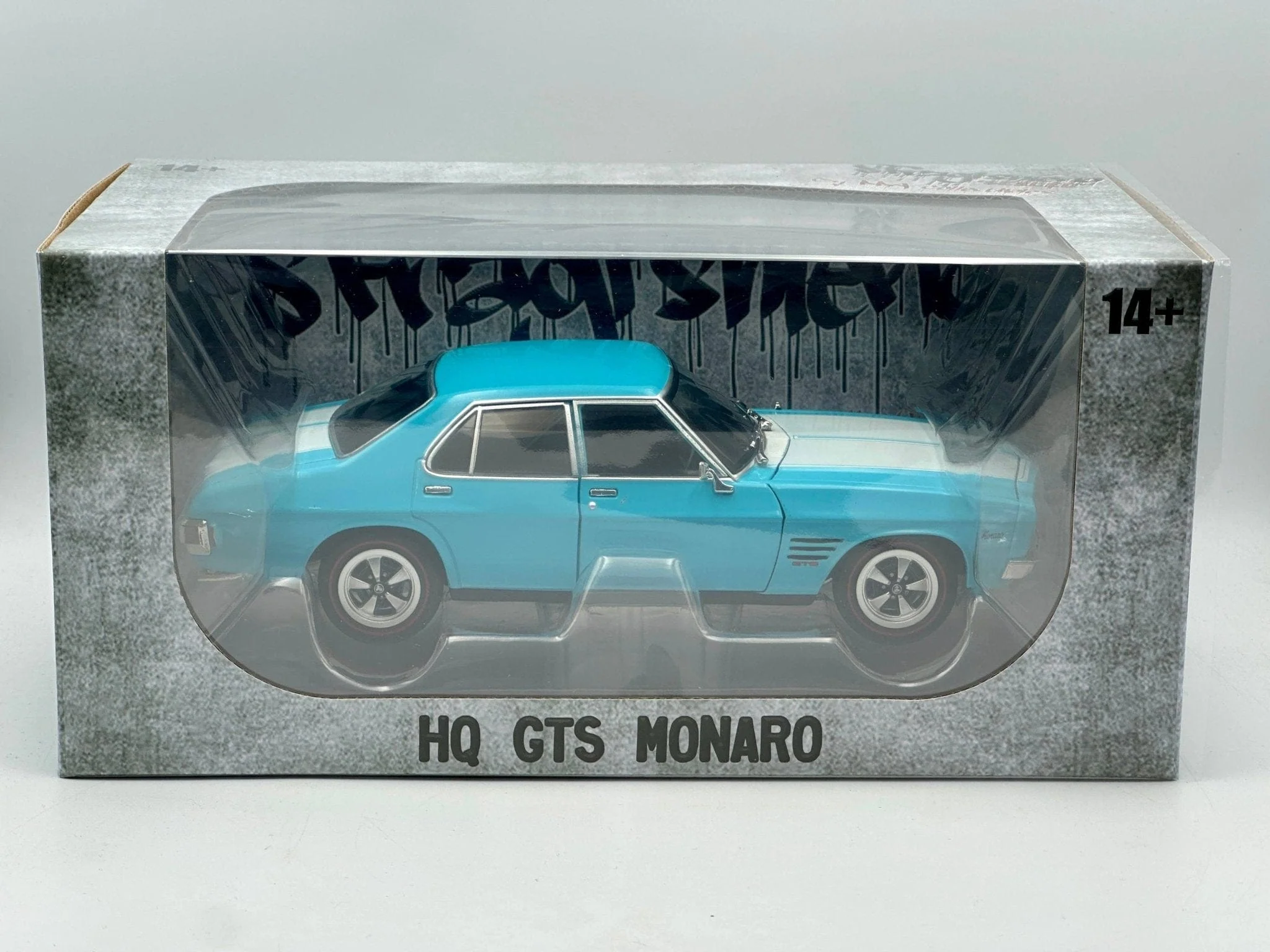 DDA 1/24 (S) Light Blue Holden HQ GTS Sfragismeno Diecast Model - Image 2