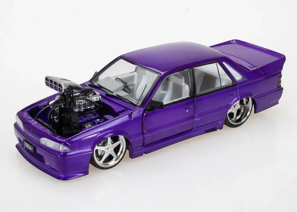 DDA 1/24 Supercharged Holden VL Walkinshaw - Purple Diecast Model