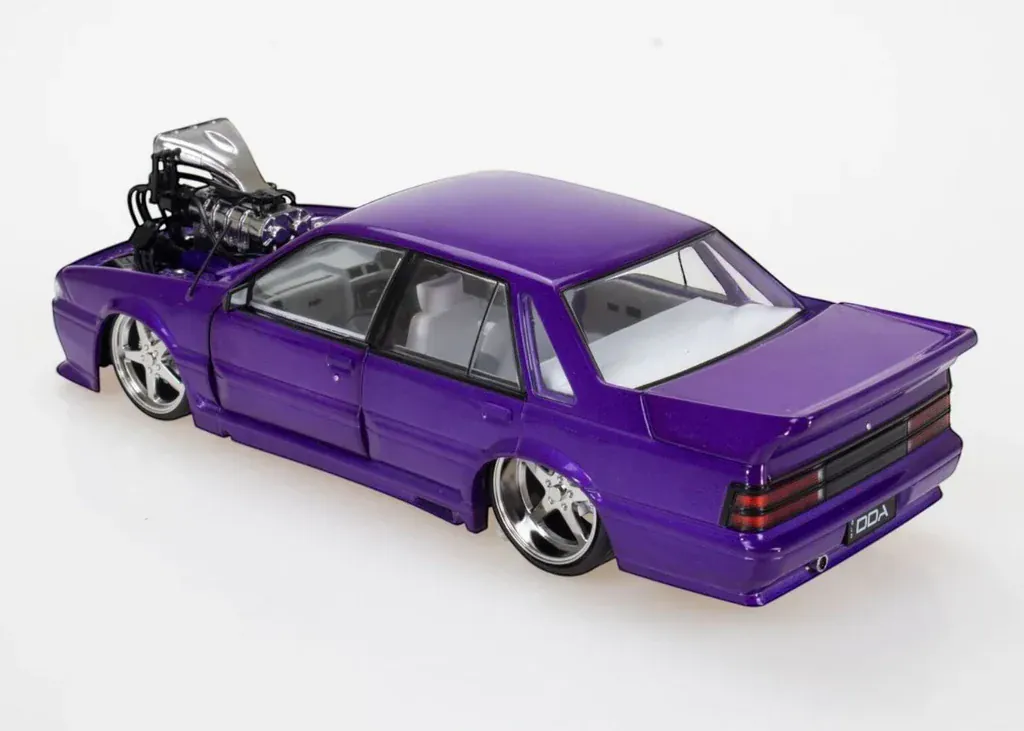 DDA 1/24 Supercharged Holden VL Walkinshaw - Purple Diecast Model - Image 3