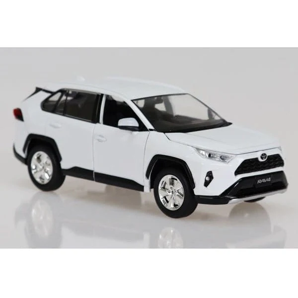 DDA 1/24 Toyota Rav 4 - White Diecast Model