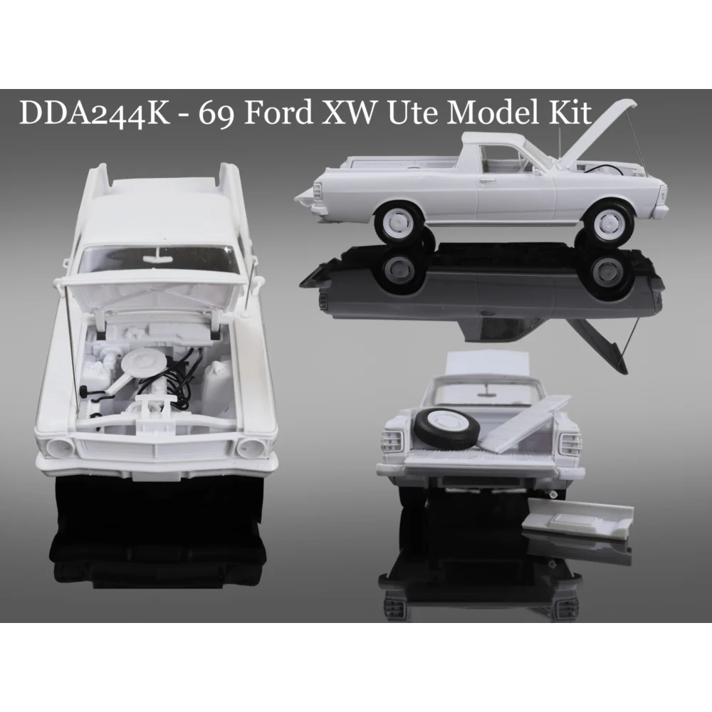 DDA 1/24 XW Standard Ford Ute Plastic Model Kit [DDA244K]
