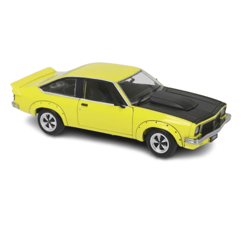 DDA 1/24 Yellow A9X Torana 308 Factory Car - Fully Detailed Diecast Model