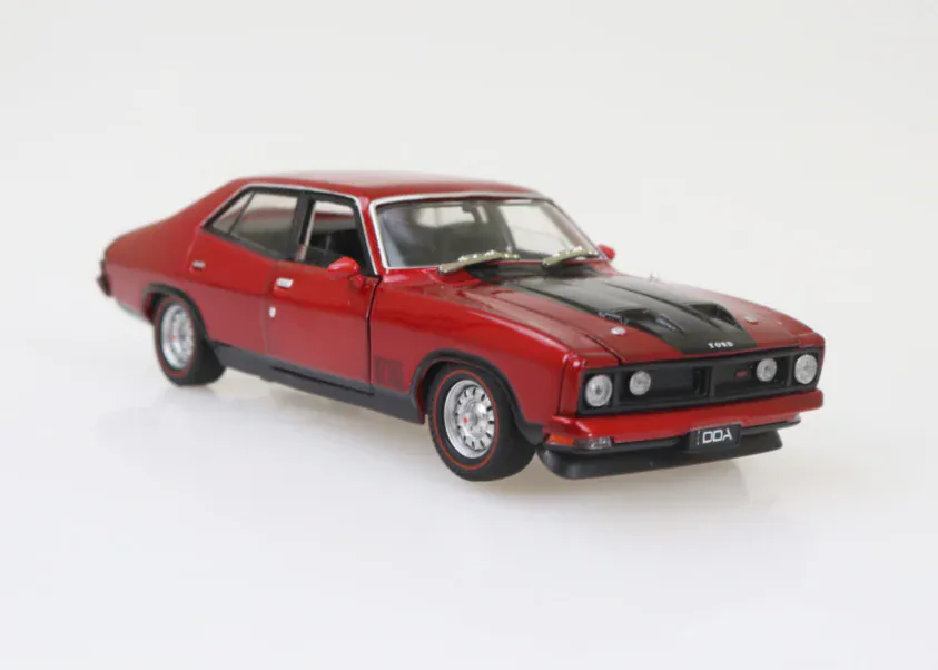 DDA 1/32 Black w/Silver Stripe XB GT Ford Falcon Diecast Model