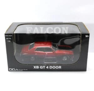 DDA 1/32 Black w/Silver Stripe XB GT Ford Falcon Diecast Model - Image 3