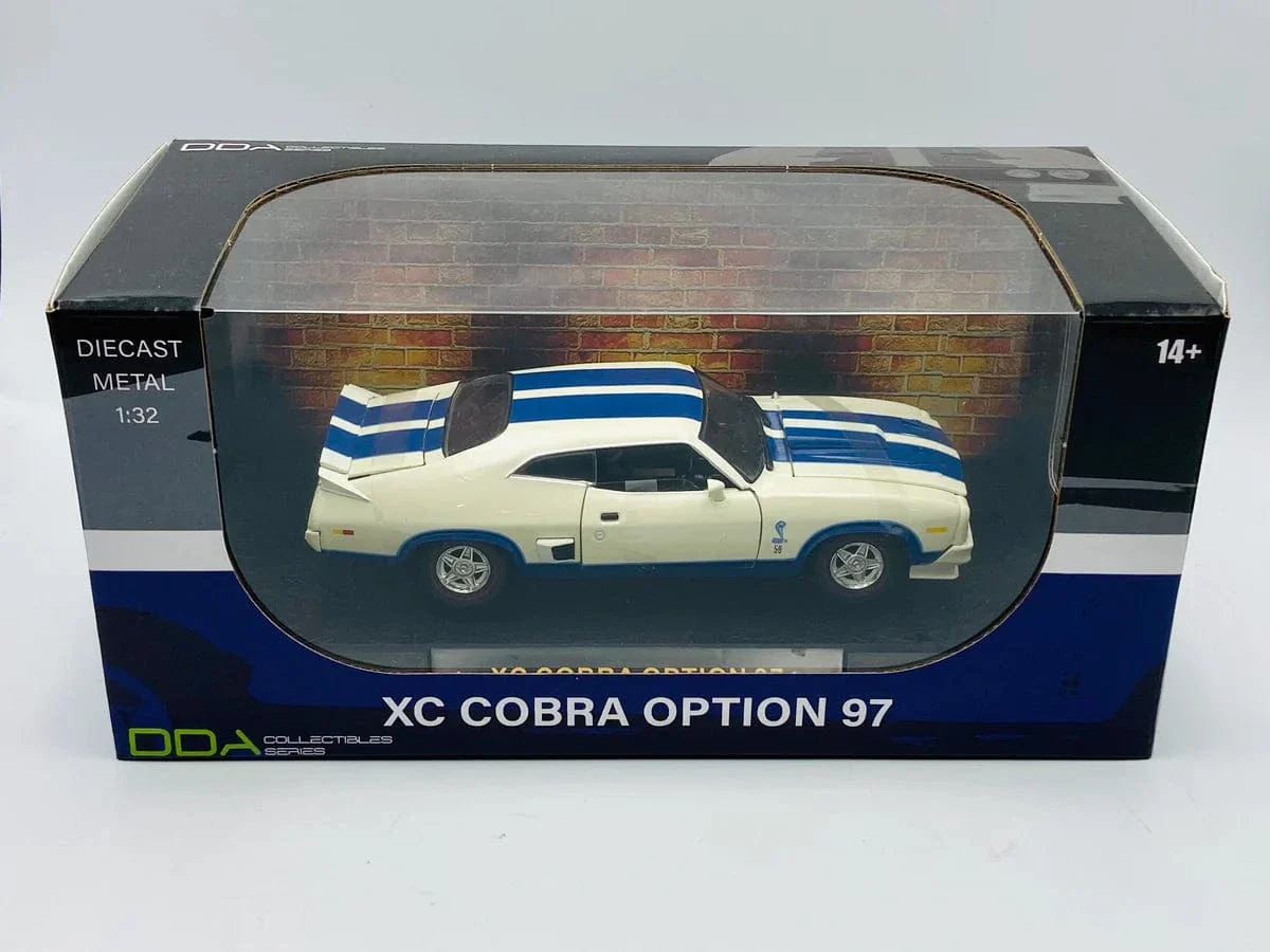 DDA 1/32 Opt' 97 XC Cobra Ford Falcon White/Blue Stripes - Image 4