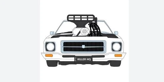 DDA 309K 1/24 Holden HQ Blown 4 Door Slammed Plastic Model Kit - Image 4