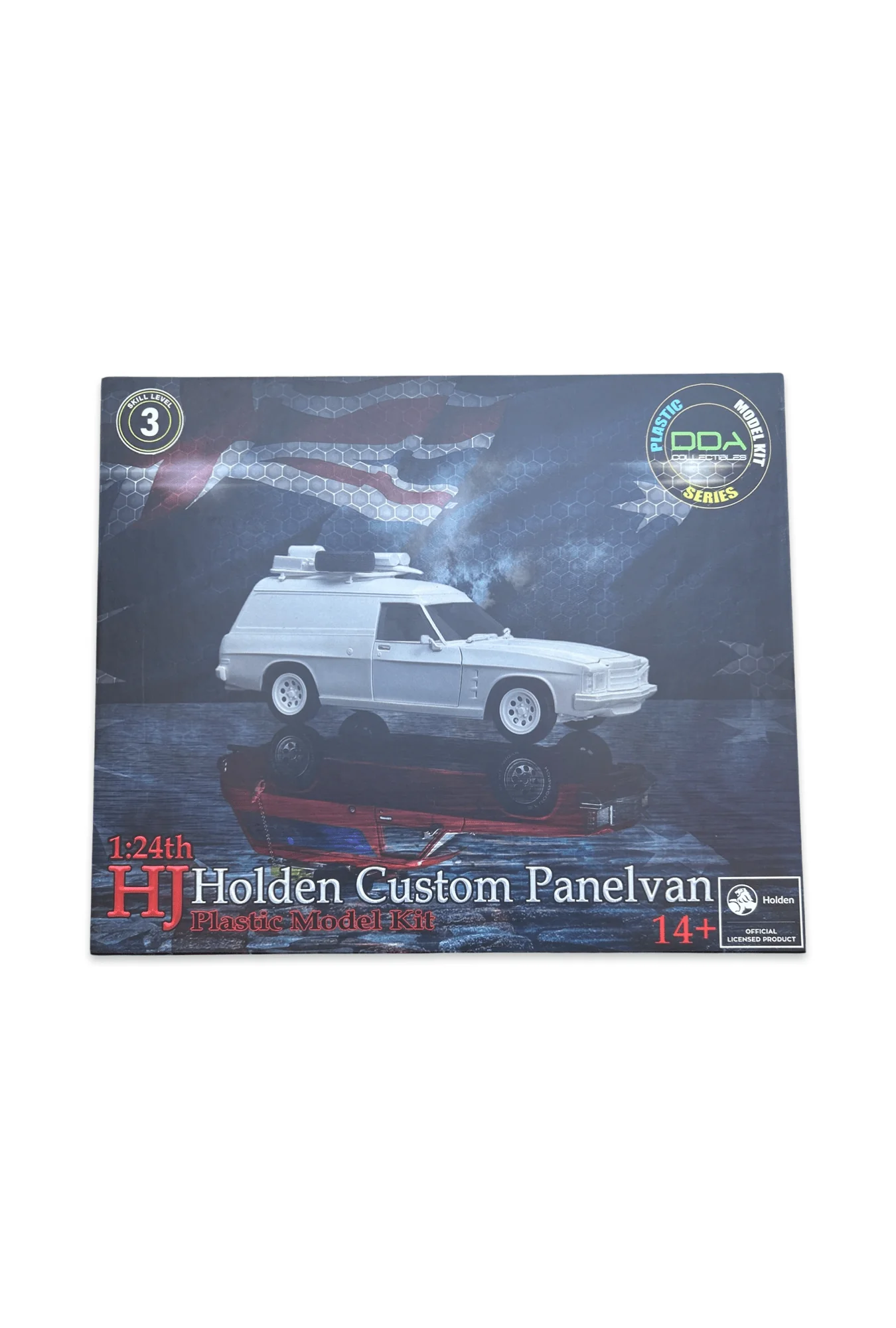 DDA 506K 1/24 Maxs Holden HJ Panel Van Plastic Model Kit - Image 7