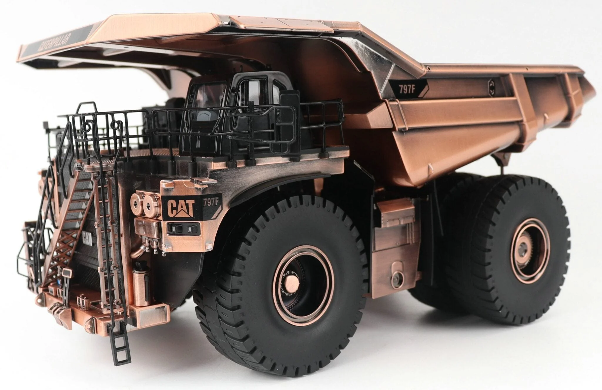 Diecast Masters Cat 1/50 797 Mining Truck Antique Copper - Limited Edition - Image 3