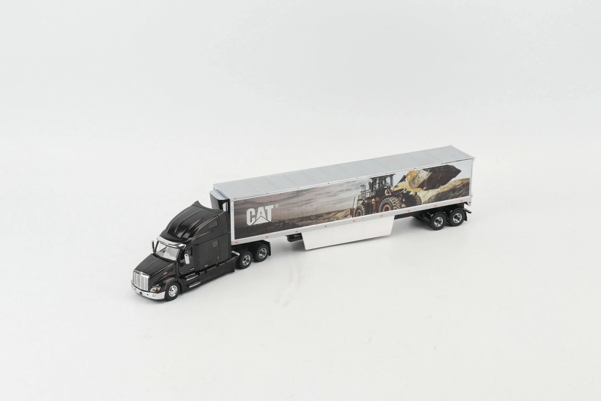 Diecast Masters Ultra Loft 1/50 Truck CAT Mural Trailer - Core Classiec Series