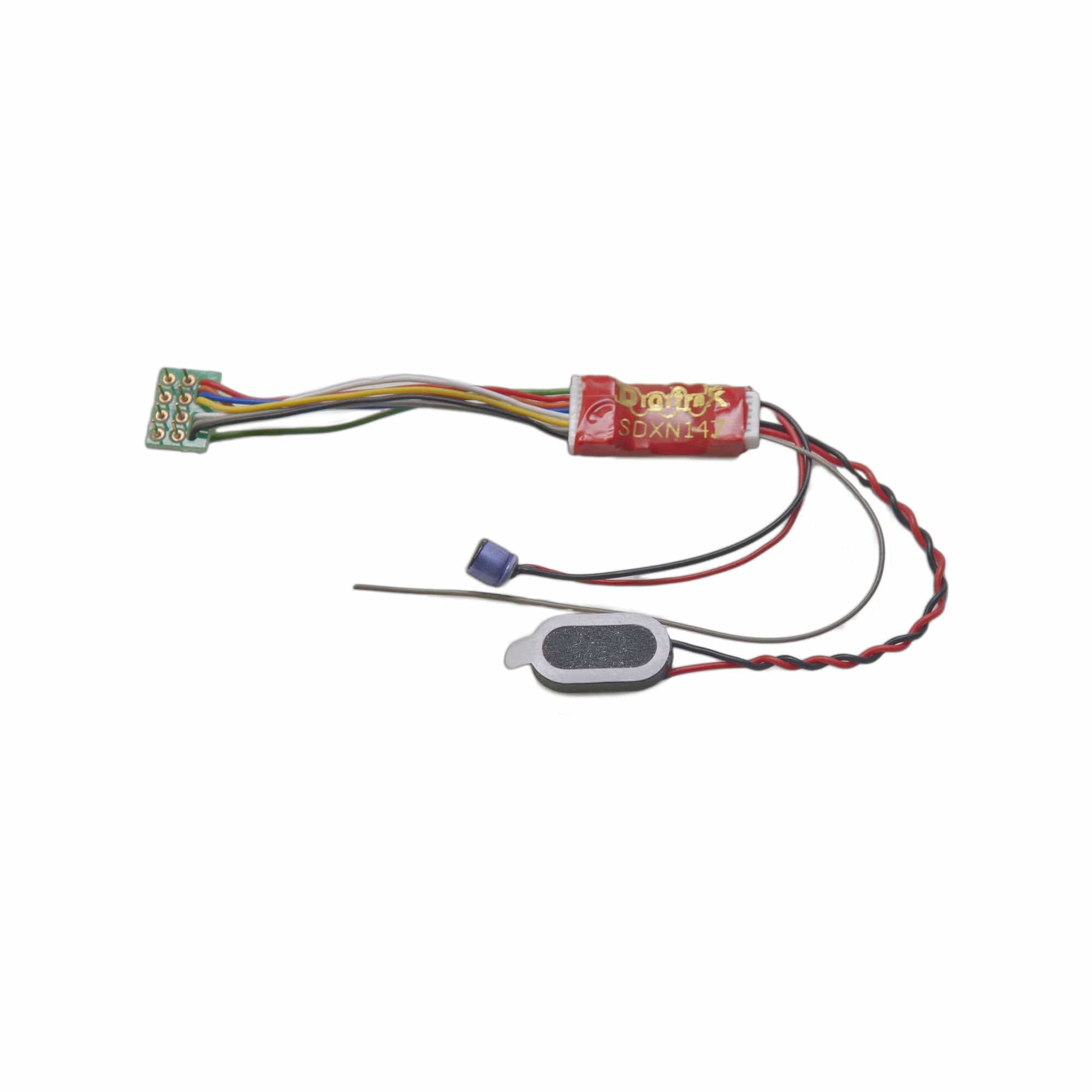 Digitrax SDXN147PS N Scale Series 7 Sound Decoder 8 Pin