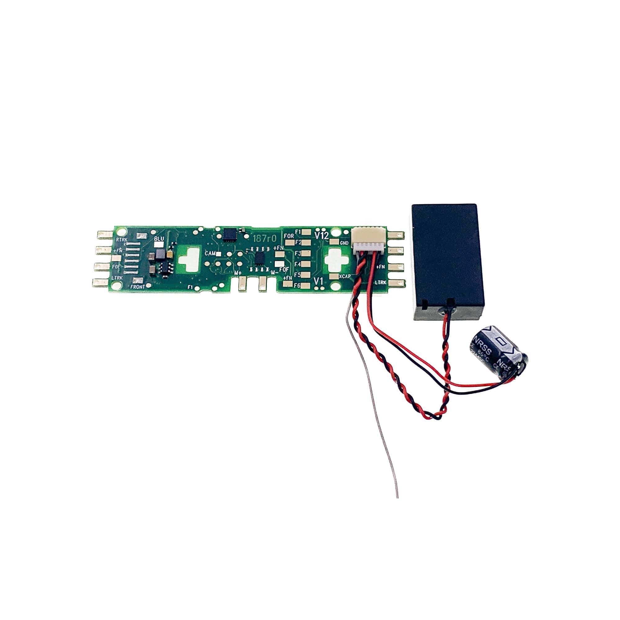 Digitrax SoundFX V3 Motor & Function Series 7 Decoder for Many HO Locomotives [SDXH187A0]**