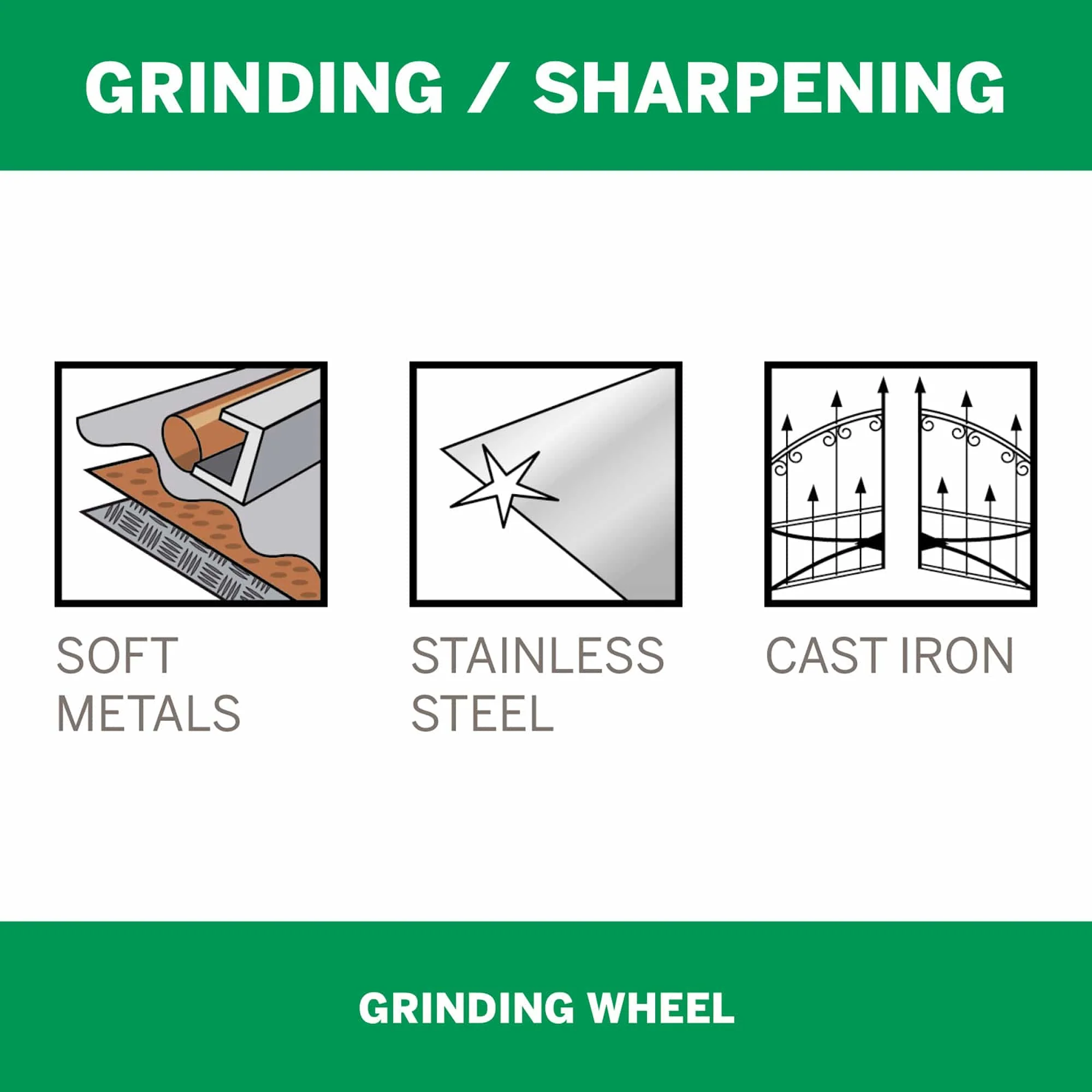 Dremel EZ Lock Aluminium Oxide Grinding Wheel 38mm (EZ541) - 2 Pack** - Image 4