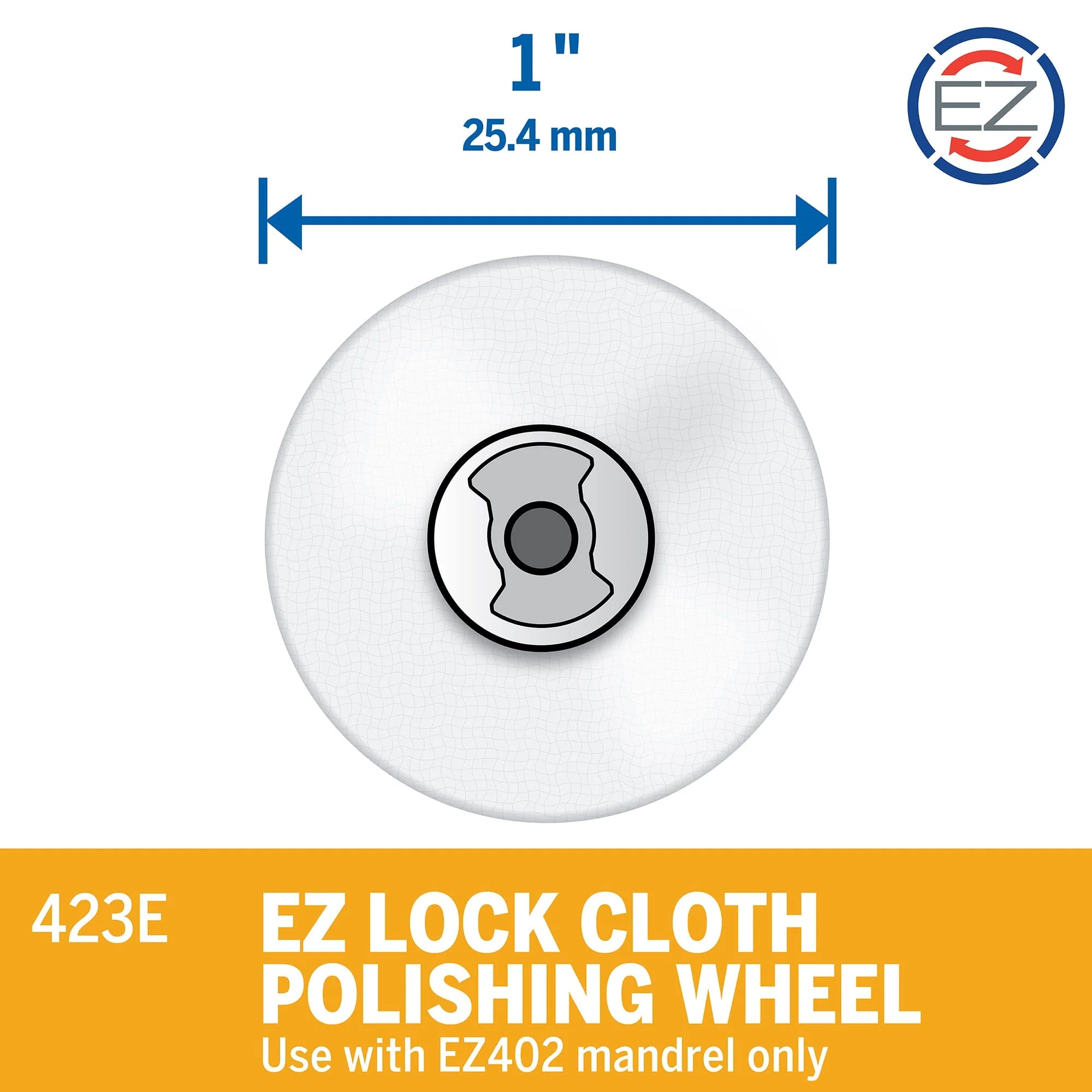 Dremel Polishing Cloth Wheel 25.4mm (423E)** - Image 2