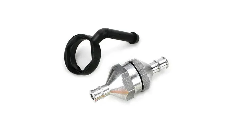 Du-Bro 340 In Line Fuel Filter Silver