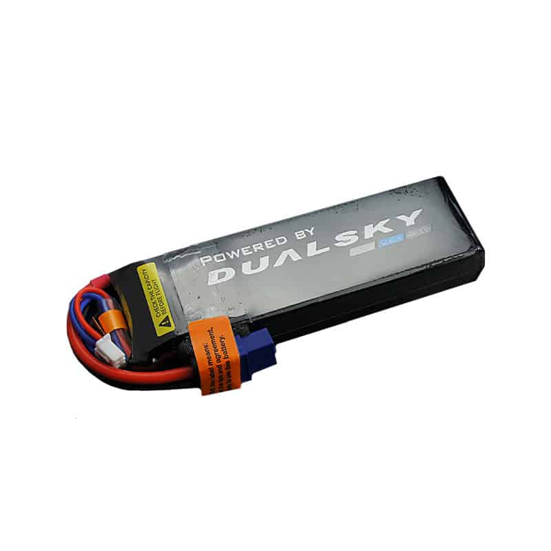 Dualsky 1300mah 3S 11.1v 60C HED LiPo Battery - XT60
