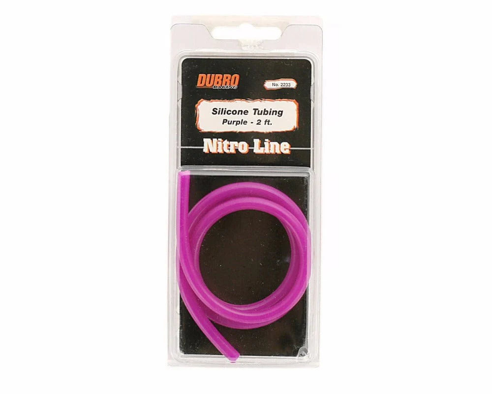 Dubro 2233 Silicone Fuel Tube 2Ft Purple