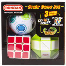 Duncan Brain Game Combo Set (Colour Shift, Quick Cube & Serpent)