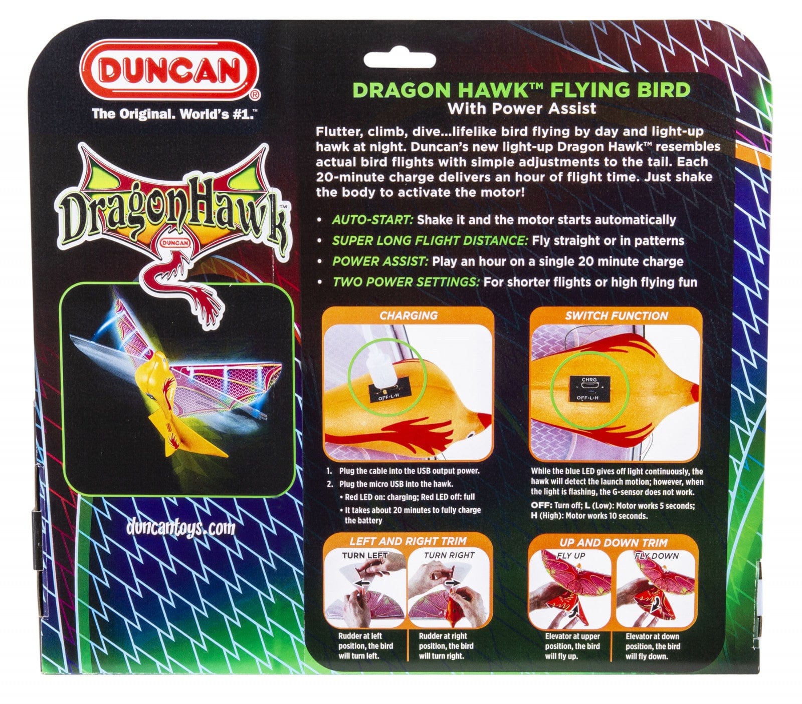 Duncan Dragon Hawk Light Up Bird - Image 4