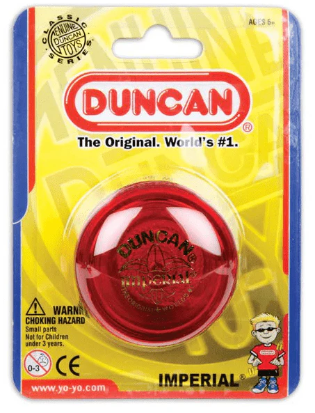 Duncan Yo Yo Beginner Imperial (Assorted Colours)