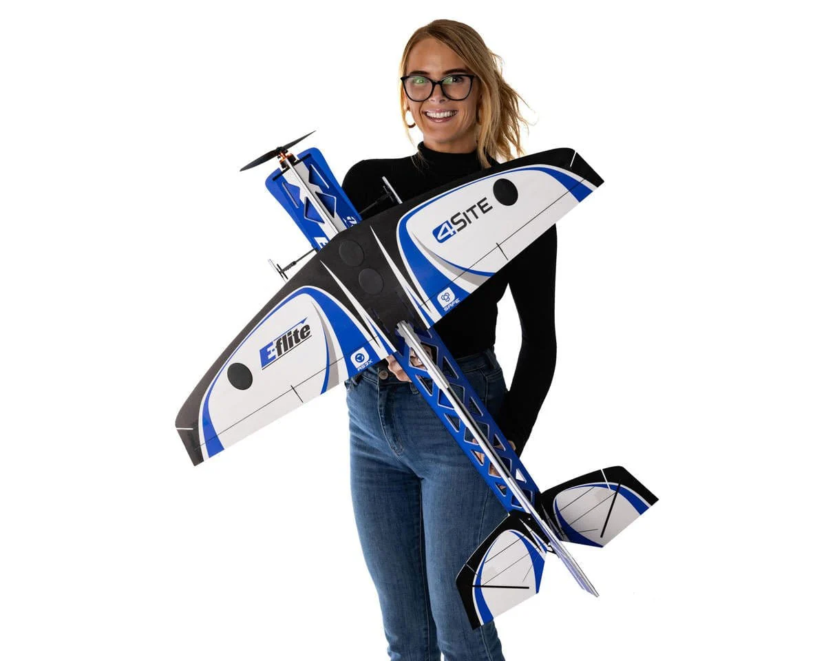 E-Flite 4-Site 3D FF (Flat Foamy) 800mm BNF Basic with AS3X and SAFE Select [EFL02950] - Image 5