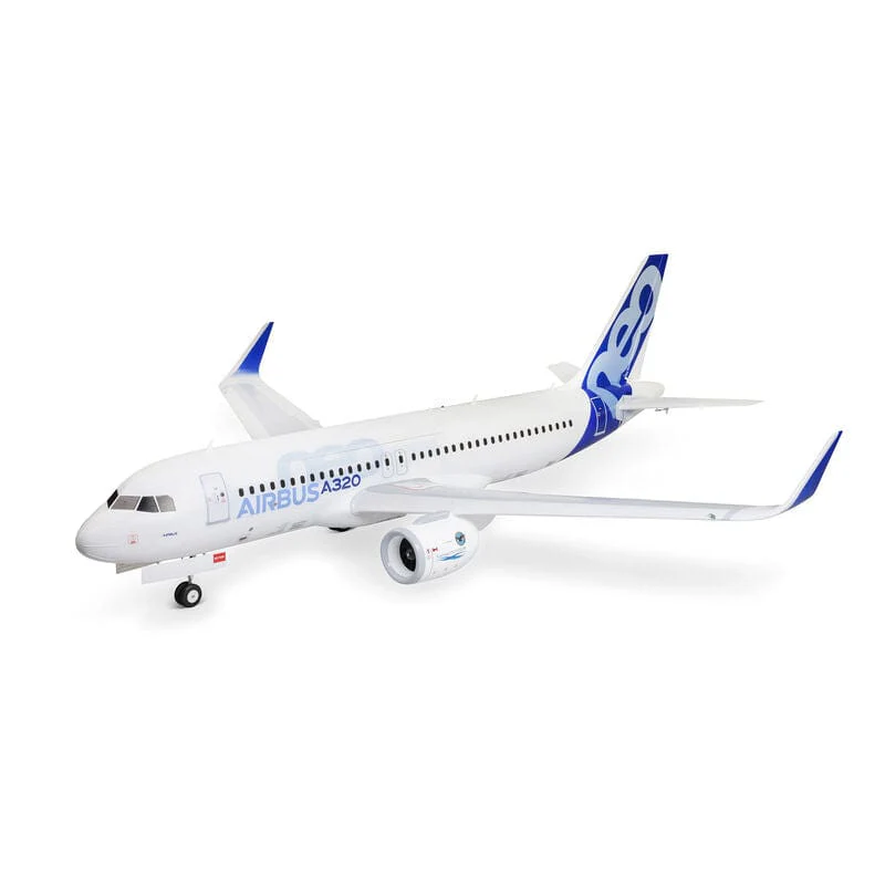 E-Flite Airbus A320neo 1.5m Airliner Twin 64mm EDF, BNF Basic [EFL-1493]