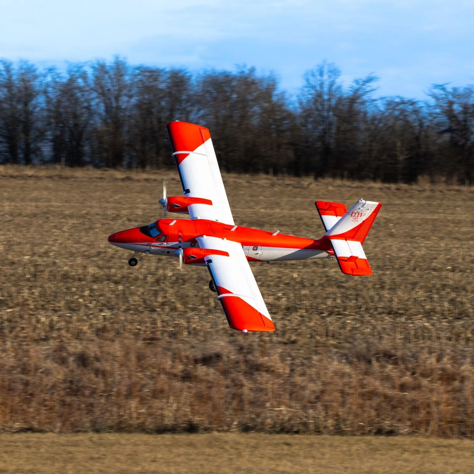 E-Flite DHC-6 Twin Otter 1.4m RC Plane, BNF Basic [EFL32050] - Image 11