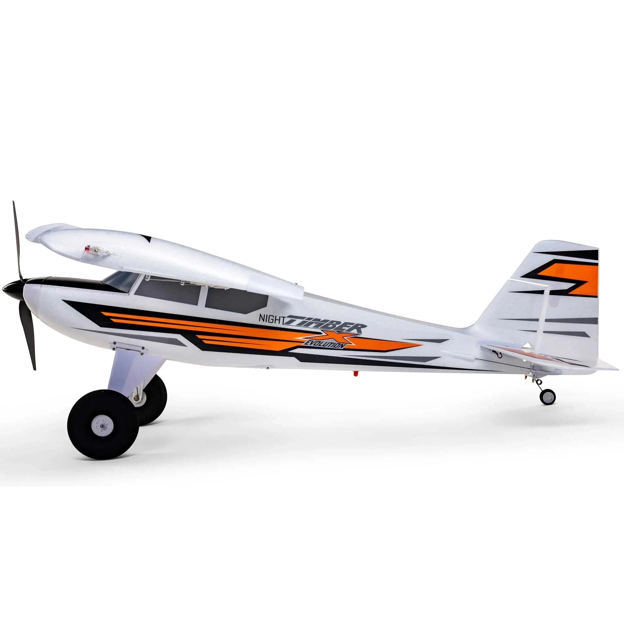 E-Flite Night Timber X Evolution 1.2m STOL RC Plane, BNF Basic [EFL013850] - Image 4
