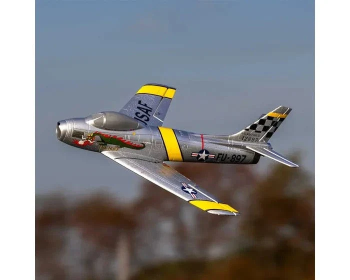 E-Flite UMX F-86 Sabre 30mm EDF Jet, BNF Basic, EFLU7050 - Image 2
