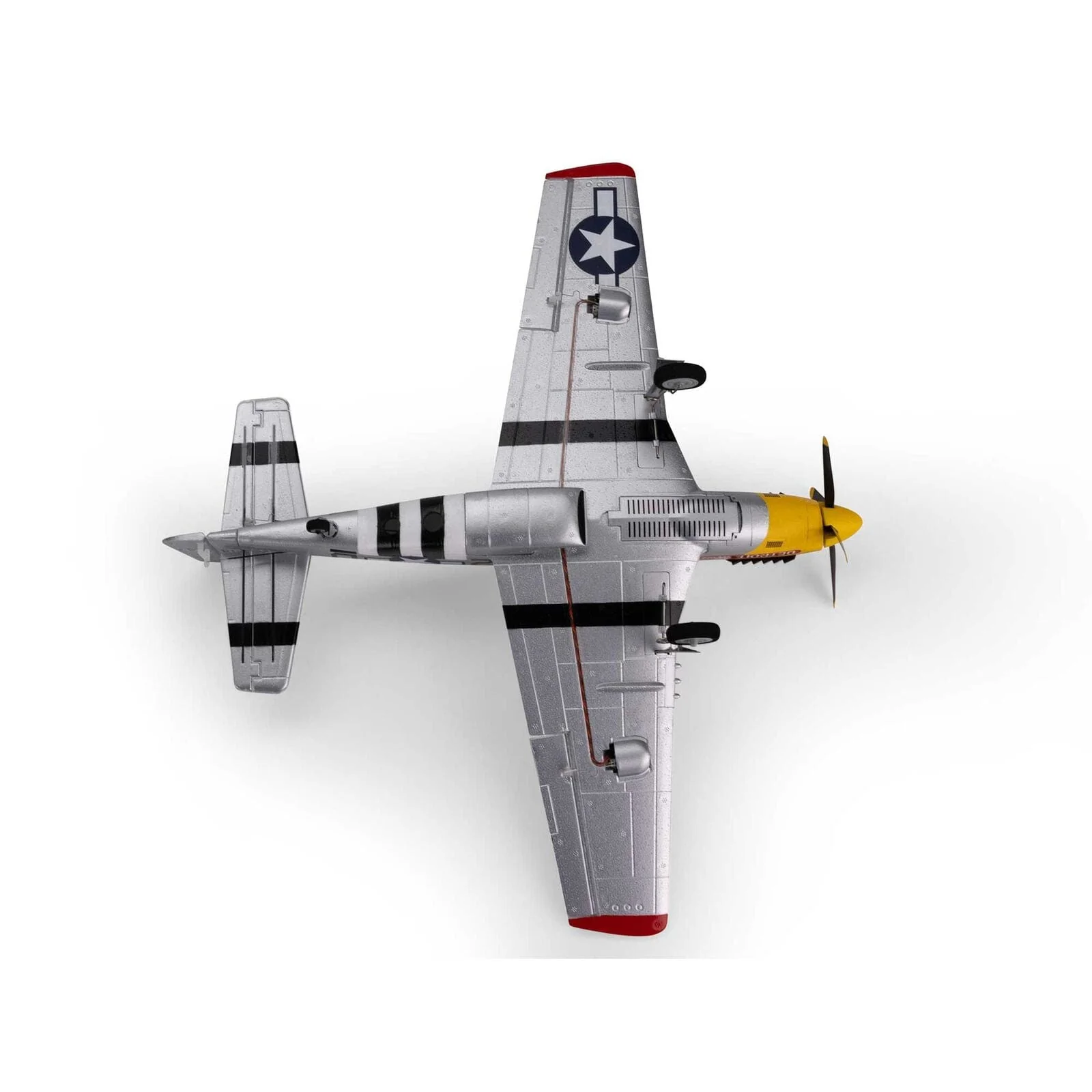 E-Flite UMX P-51D Miss Detroit RC Plane, BNF Basic, EFLU7350 - Image 4