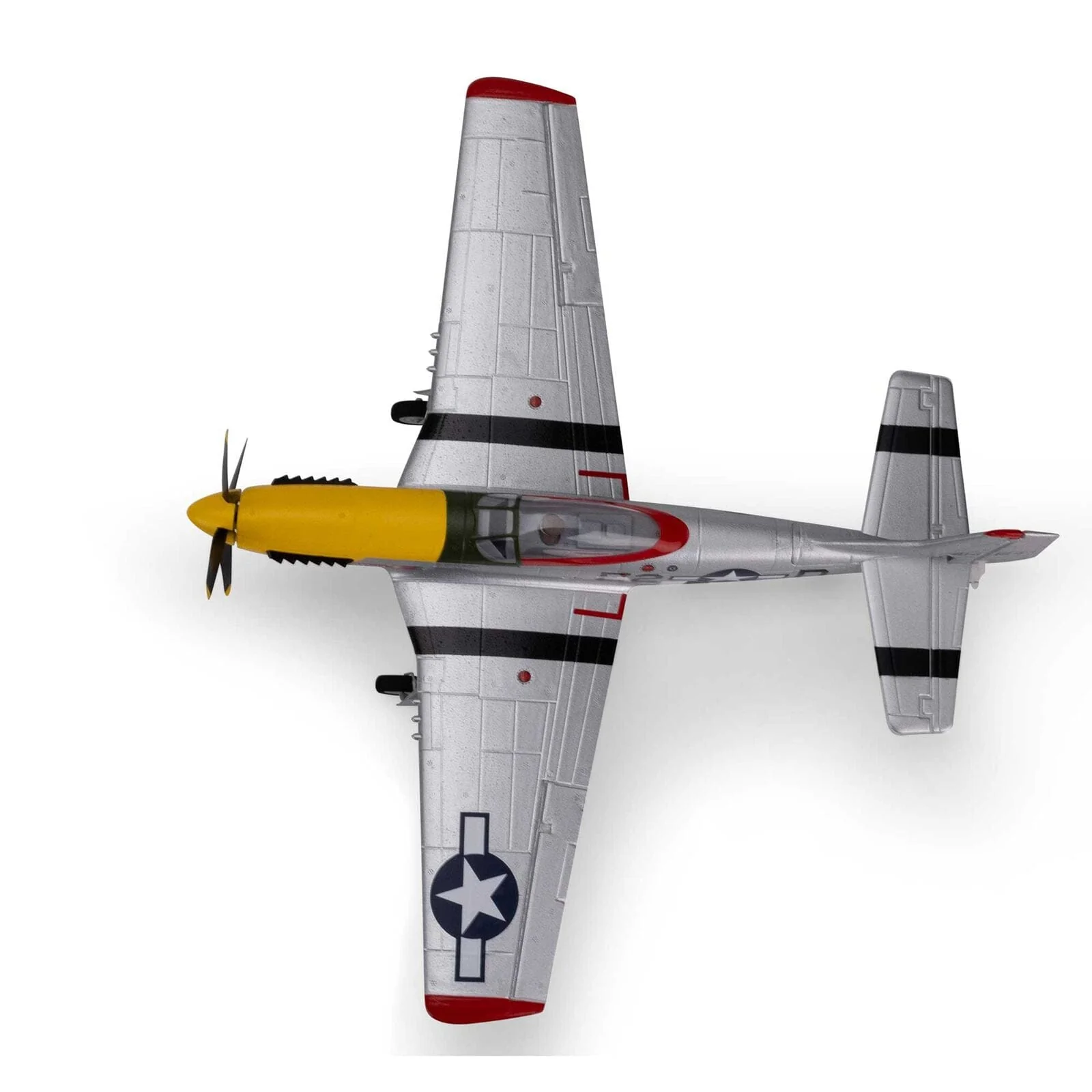 E-Flite UMX P-51D Miss Detroit RC Plane, BNF Basic, EFLU7350 - Image 5