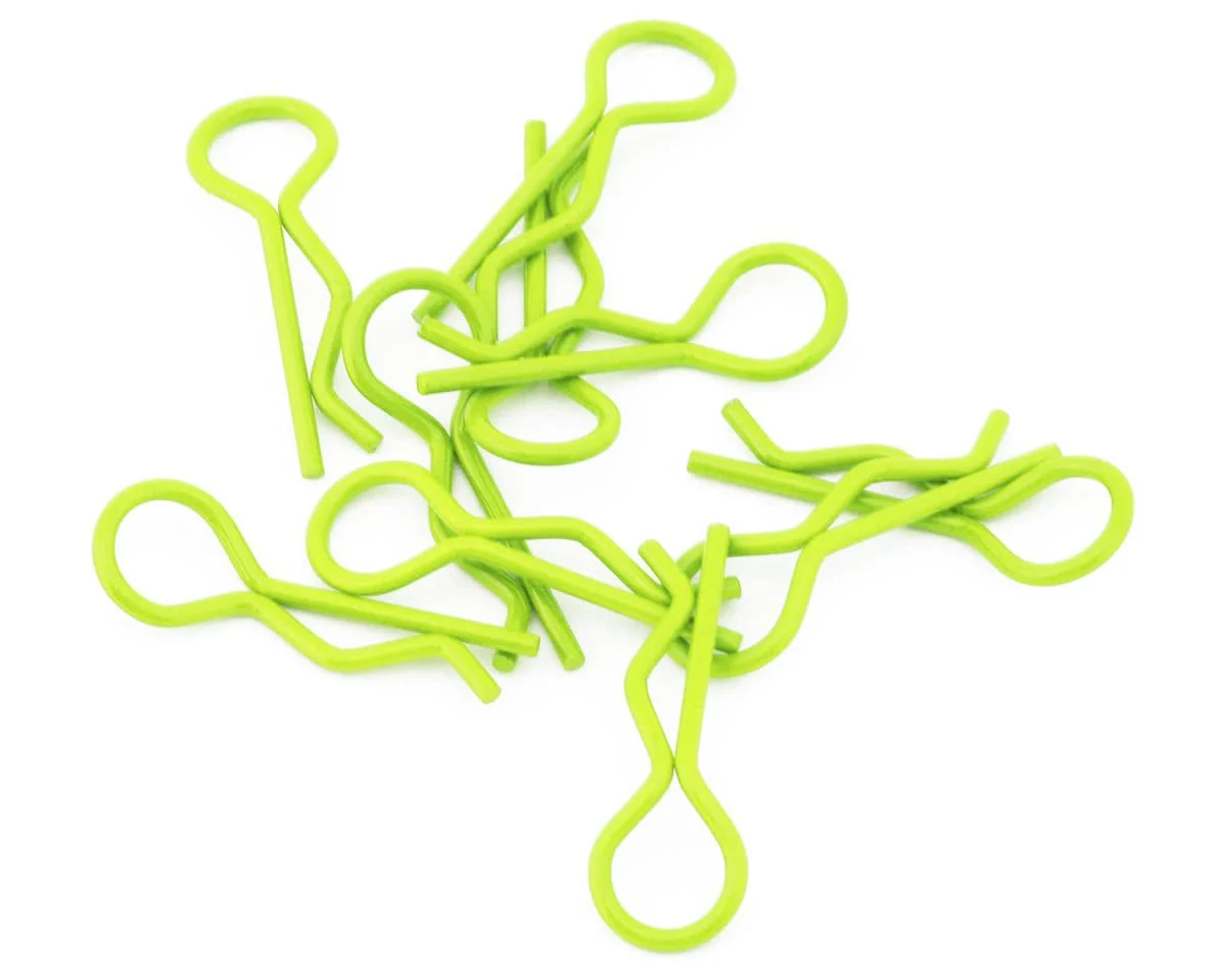 EcoPower 1/10 Body Clips - Yellow (10)