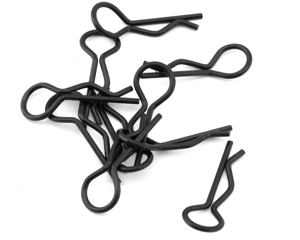 EcoPower 1/8 Body Clip - Black (10)