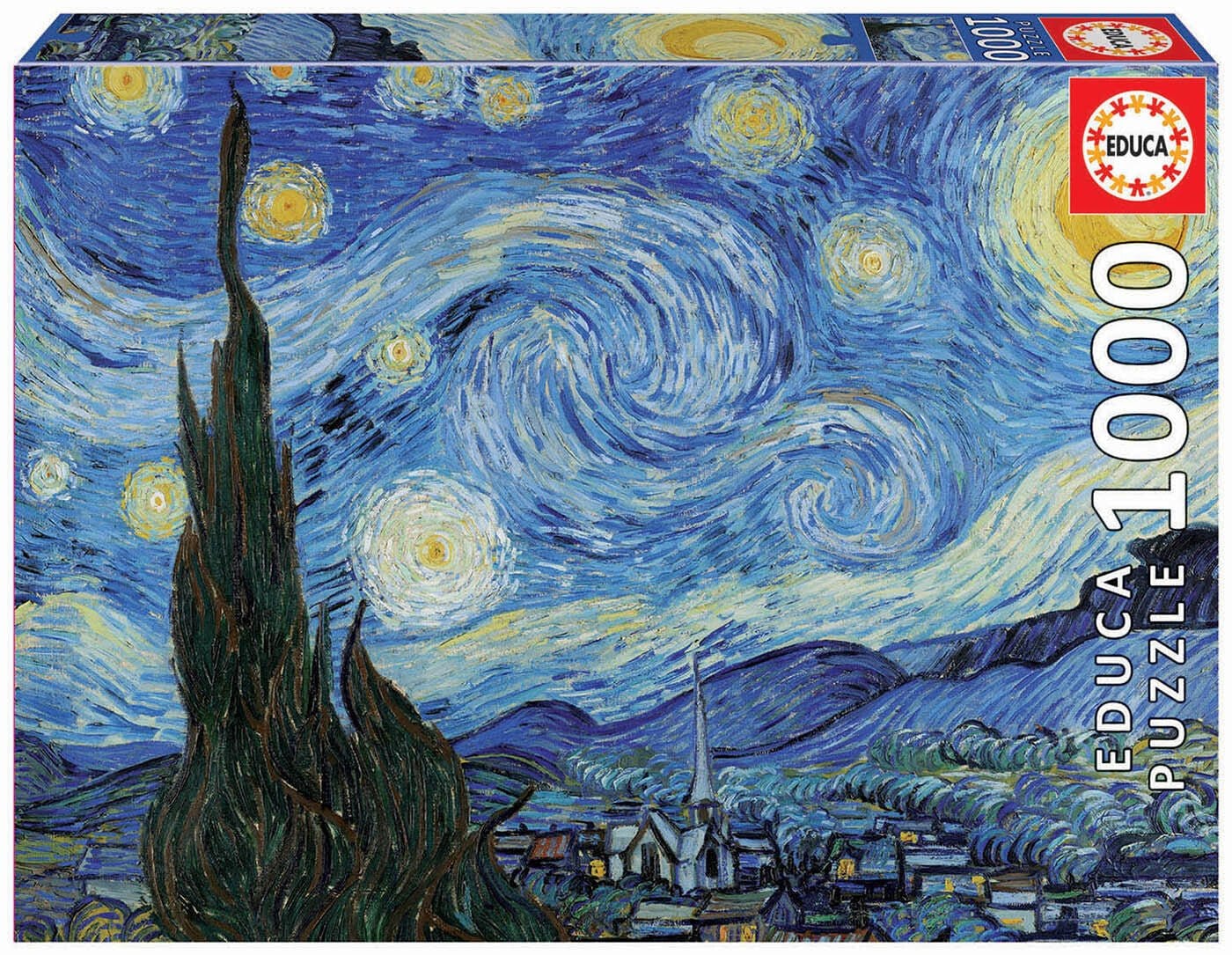 Educa Starry Night, Van Gogh 1000pc Puzzle