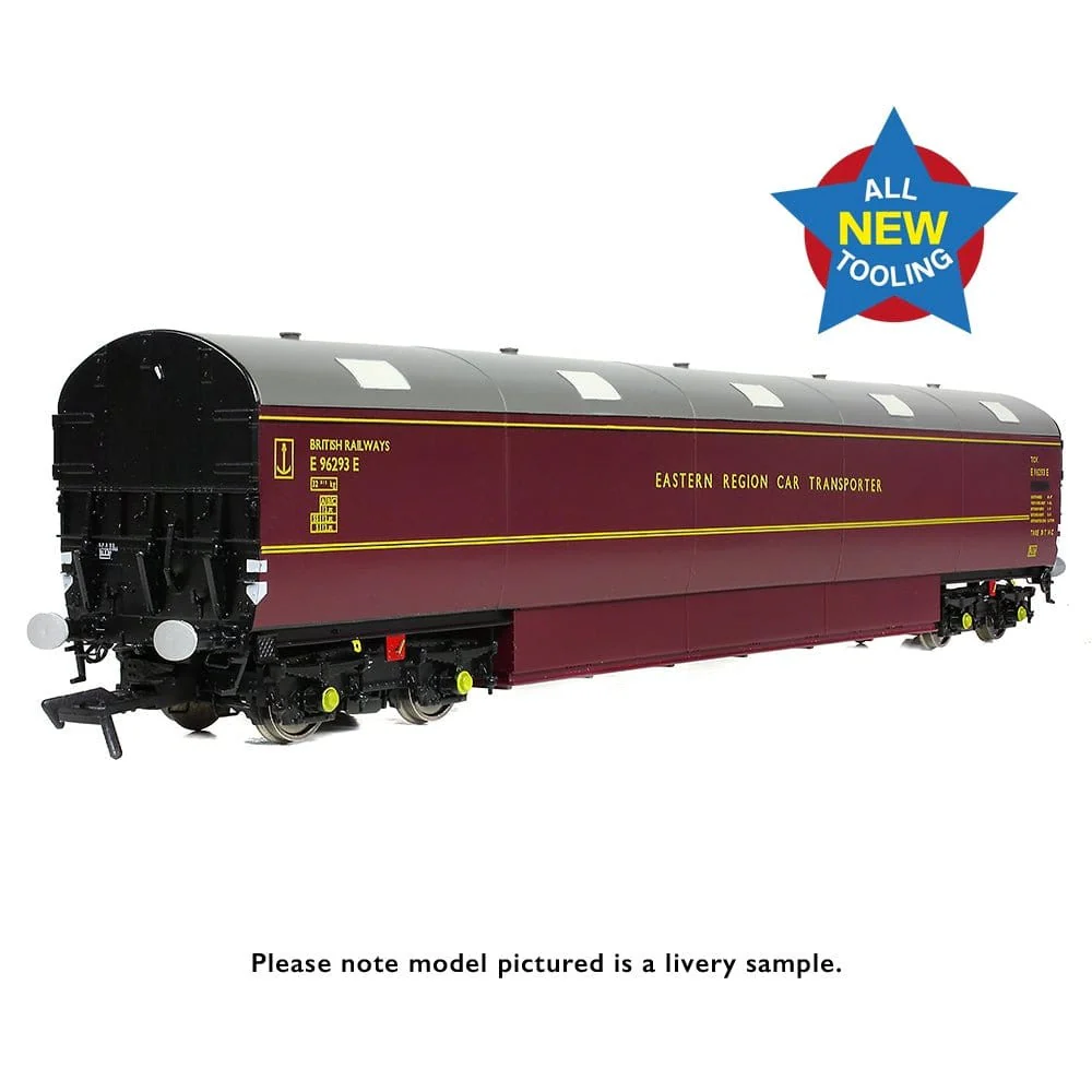 EFE Rail OO Scale Newton Chambers Car Carrier BR Maroon [W]