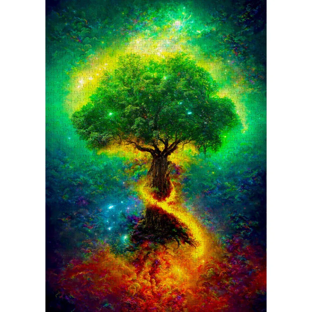 Enjoy 2198 Norse Tree of Life 1000pc Jigsaw Puzzle - Image 2